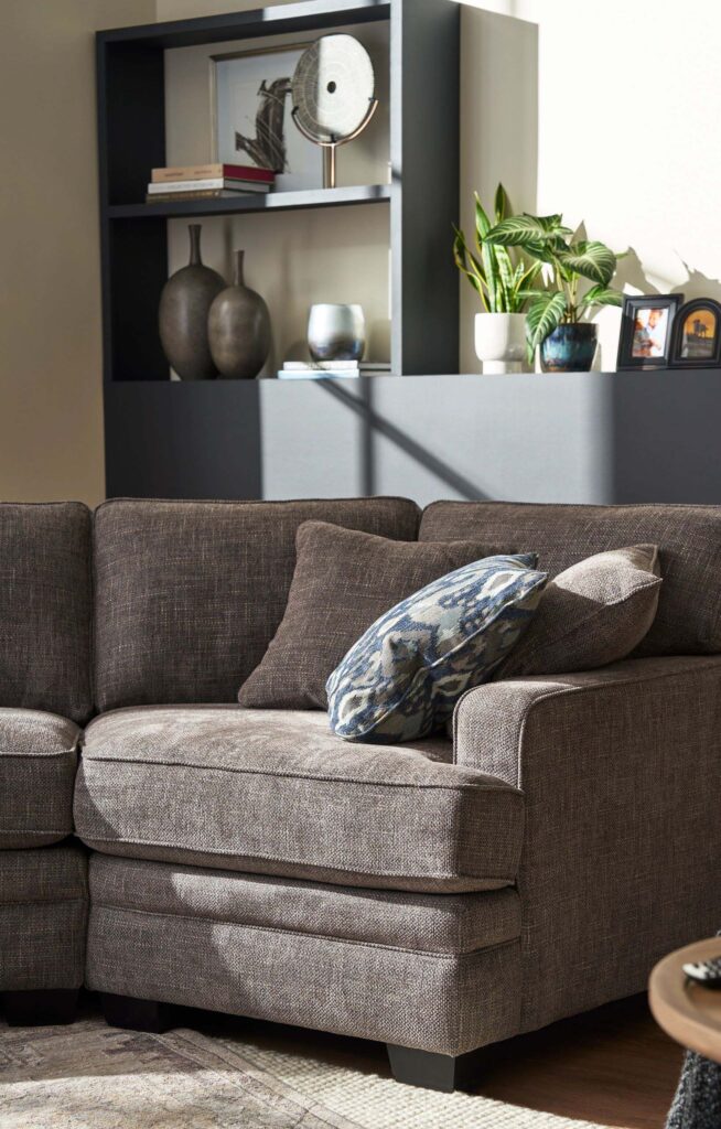 Comfortable Rooms sofa or sectional in a room setting