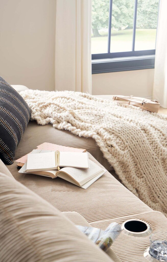 Comfortable Rooms sofa or sectional in a room setting